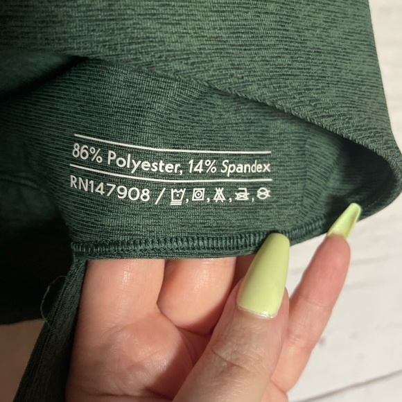 Outdoor Voices Slashback Crop Top Hunter Size Small - Picture 7 of 7